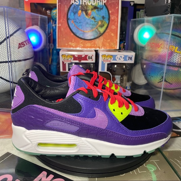 Nike | Shoes | Nike Air Max 9 Exotic Animal Pack Violet Black | Poshmark